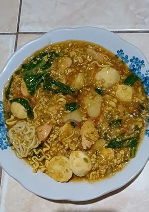 Foto resep Seblak Kuah Pedas