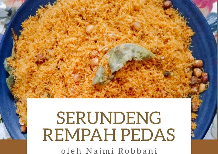 Srundeng Rempah Pedas dengan Teri & Kacang