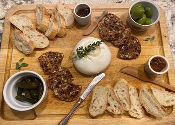 Easiest Way to Recipe Yummy Simple ToDieFor Burrata Cheese Board