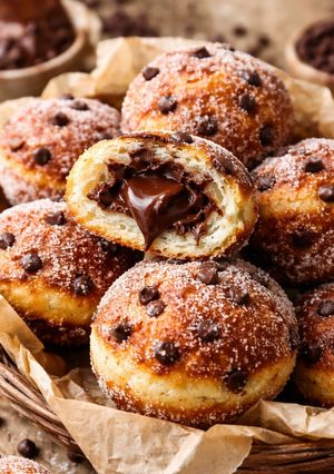 Une photo de Beignets Moelleux Fourré au Chocolat