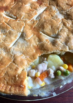 A picture of Chicken Pot Pie.