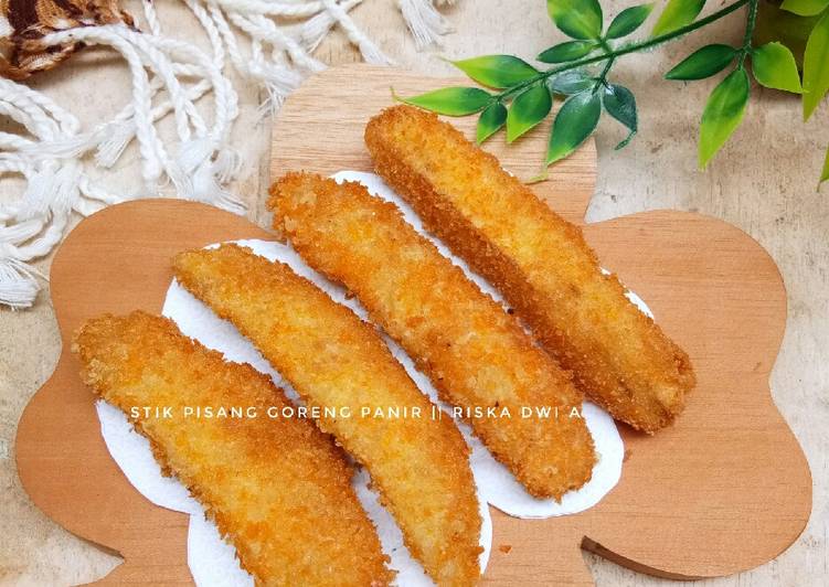 Resep Stik Pisang Goreng Panir yang Menggugah Selera