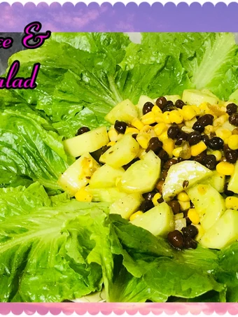 Easy Way Prepare Lettuce &amp; sweet corn salad the Perfect Can spoil the tongue
