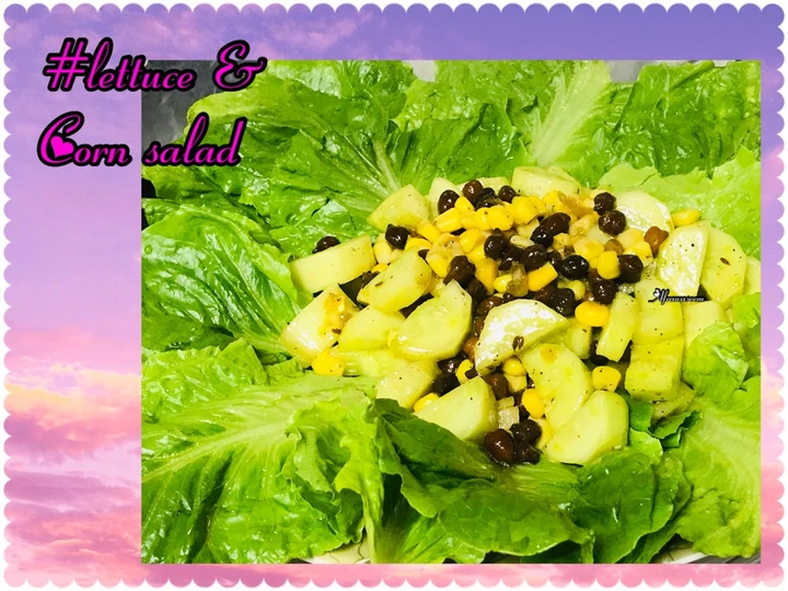 Easy Way Prepare Lettuce & sweet corn salad the Perfect Can spoil the tongue