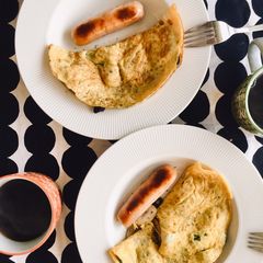 A picture of Breakfast omelette 🍳.