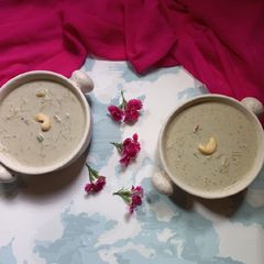 A picture of Pan flavour kheer.