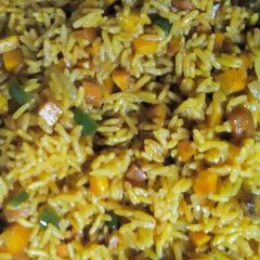 A picture of Jellof veggie.