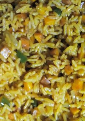 A picture of Jellof veggie.