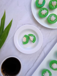 Foto resep Kue Lumpang Pandan Keju