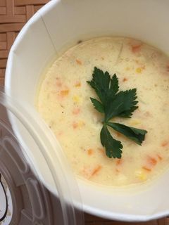 Foto resep Salmon cream soup