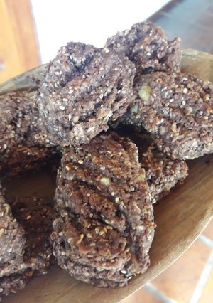 Una foto de Galletas de chocolate (sin 🥚y sin harina)