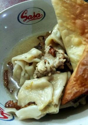 Foto resep Pangsit rebus isi ayam