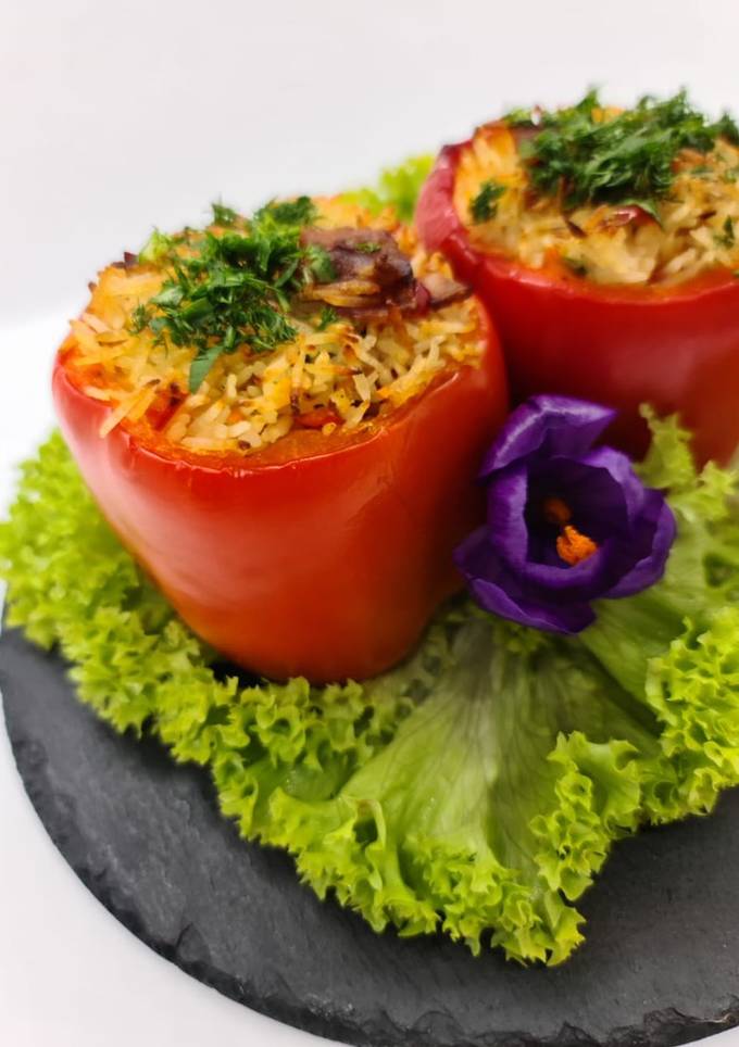 Фарширований перець😋