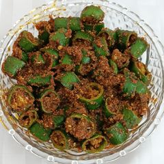 A picture of Green Chillies Pickle - Instant and Delicious.