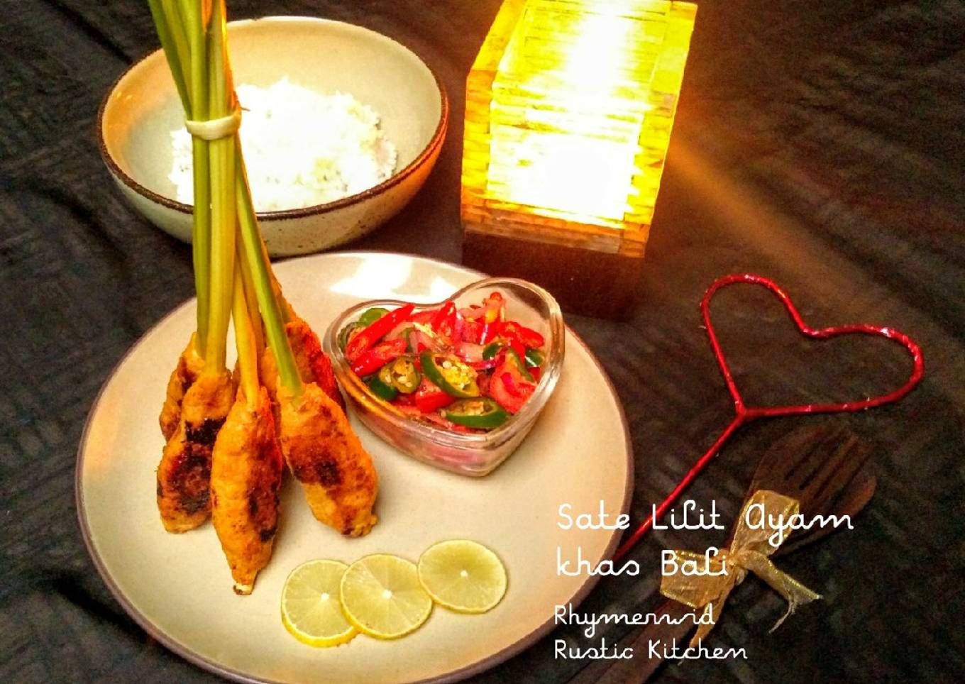 Sate Lilit Ayam (Khas Bali)