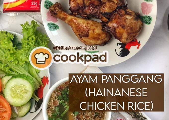 Resep Ayam Panggang (Hainanese Chicken Rice) Anti Gagal