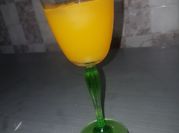 A picture of squeezed juice