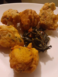 A picture of Bhajia #weekly jikoni challenge.