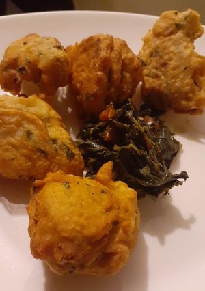 A picture of Bhajia #weekly jikoni challenge.
