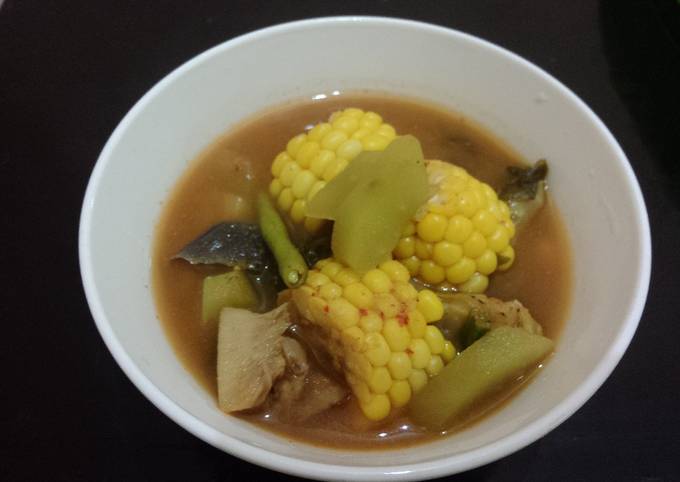 Sayur asem pedas mantab