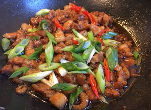 Hình của món Thịt kho quẹt.