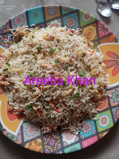 A picture of Chicken Fried Rice.