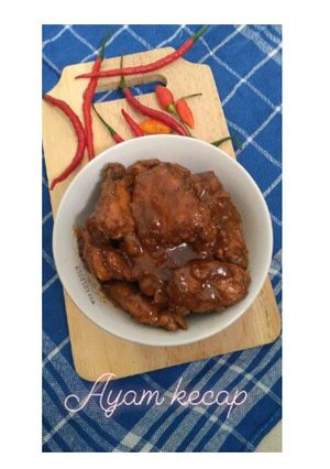 Foto resep Ayam kecap dengan santan