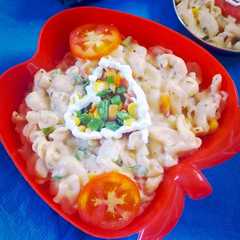 વ્હાઈટ ગ્રેવીપાસ્તા(White Gravy pasta recipe in Gujarati) रेसिपी मुख्य फोटो