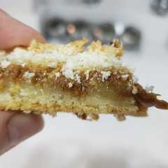 Una foto de Tarta de coco y dulce de leche (la de Tati) riquísima! 🤗