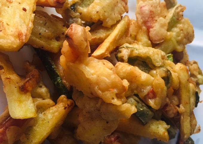 Tempura vegetables