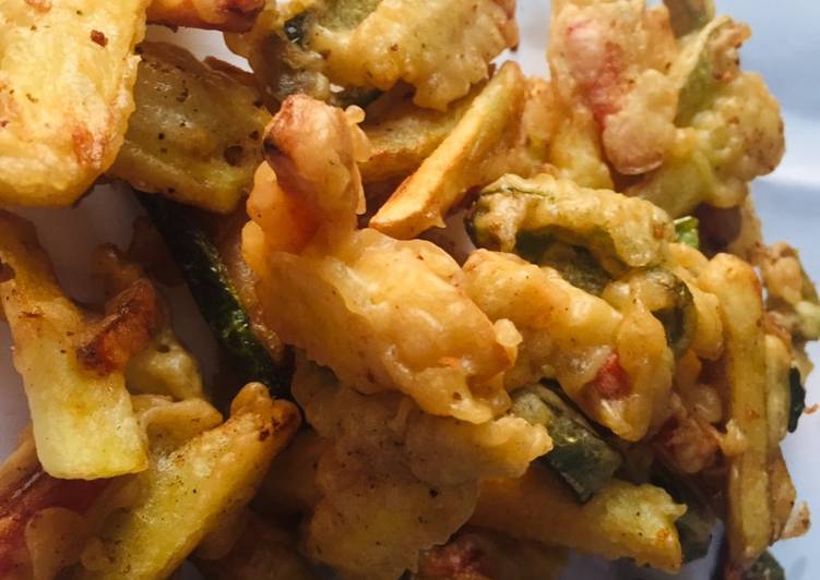 Easiest Way to Prepare Ultimate Tempura vegetables