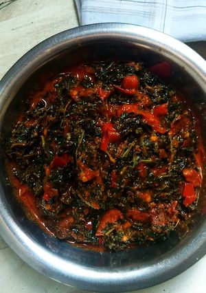 मूली की भाजी (Mooli ki bhaji recipe in Hindi) रेसिपी मुख्य फोटो