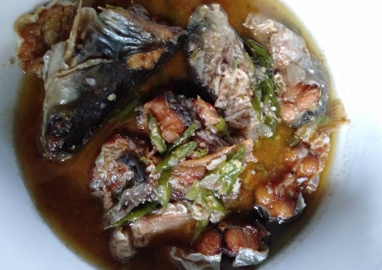 Cara buat Patin sambel ijo Sederhana Untuk Jualan