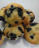 Muffins de arándanos
