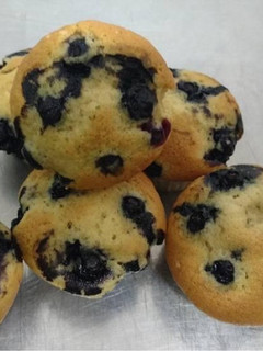 Una foto de Muffins de arándanos