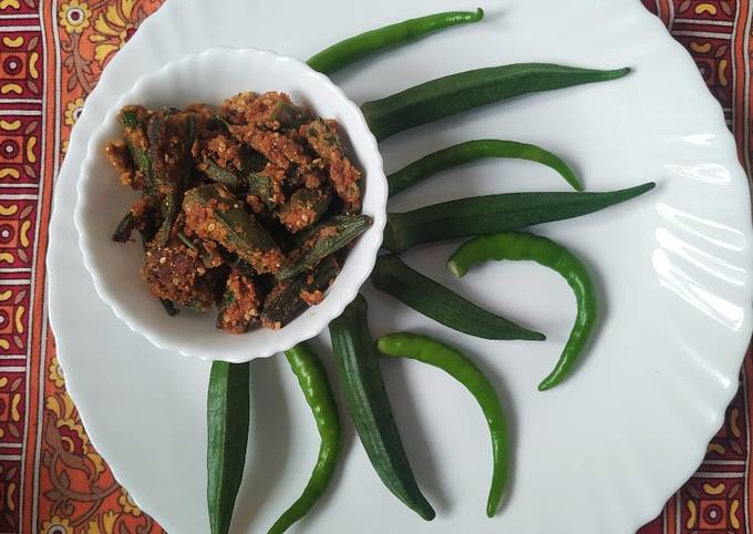 Recipe of Award-winning Stuffed Bhindi masala