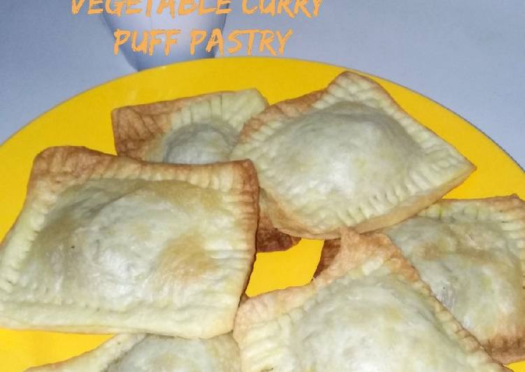 Vegetable Curry Puff Pastry