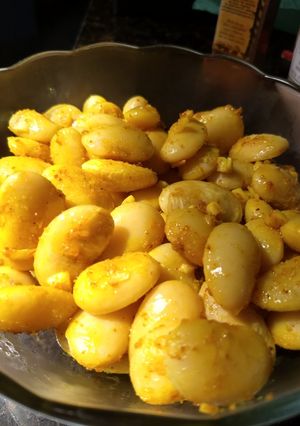 Una foto de Porotos pallares amarillos