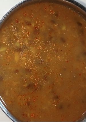 A picture of Urad dal.