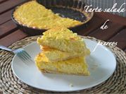 Una foto de relleno de tartas saladas