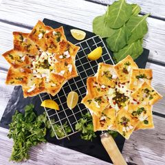 A picture of Baked Palak Paneer Casserole.