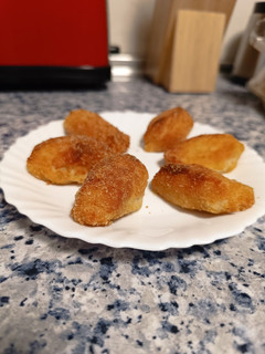 Una foto de Croquetas de pollo sin lactosa y sin gluten