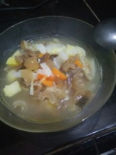 Foto resep Sup kikil mudah dan simpel
