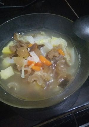 Foto resep Sup kikil mudah dan simpel