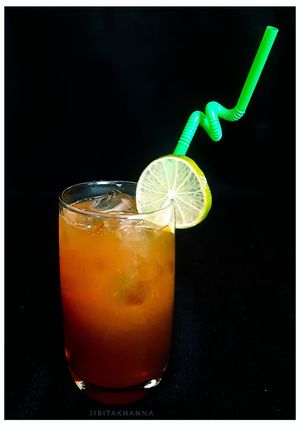 A picture of Thai Lime Iced Tea.
