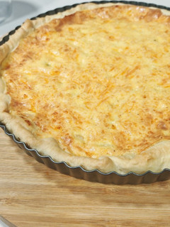 Una foto de Quiche de gambas