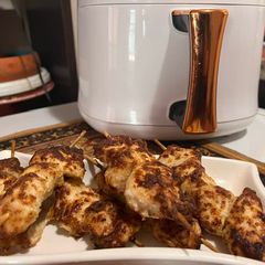 Air fryer shish tawook A picture of Air fryer shish tawook.