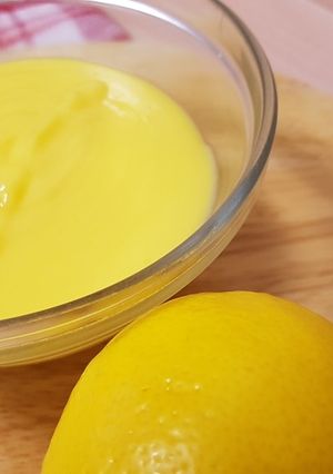 Una foto de Lemon curd