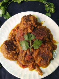 বেগুন কোপ্তা কারি (begun kopta curry recipe in Bengali) রেসিপির প্রধান ছবি
