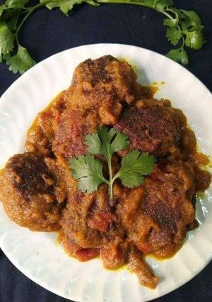 বেগুন কোপ্তা কারি (begun kopta curry recipe in Bengali) রেসিপির প্রধান ছবি